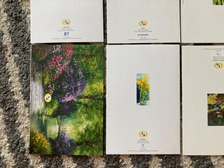 Pohľadnice kvety 2ks,