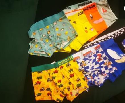 7ks boxeriek v.122/128 pokemon, sonic, h&m,122