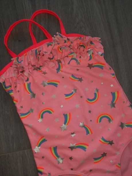 Plávky s dúhou, h&m,122