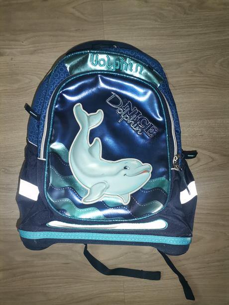 Školská taška-nová - target delfín, 