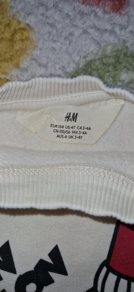 Vianočné mikiny cez hlavu, 1 bluey, h&m,98