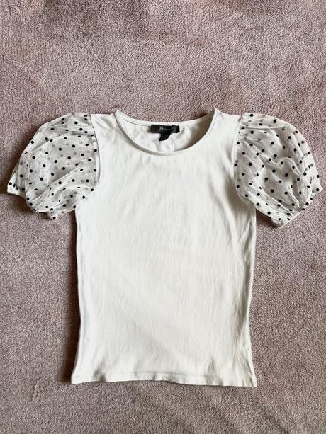 Top s balónovými rukávmi, primark,xs