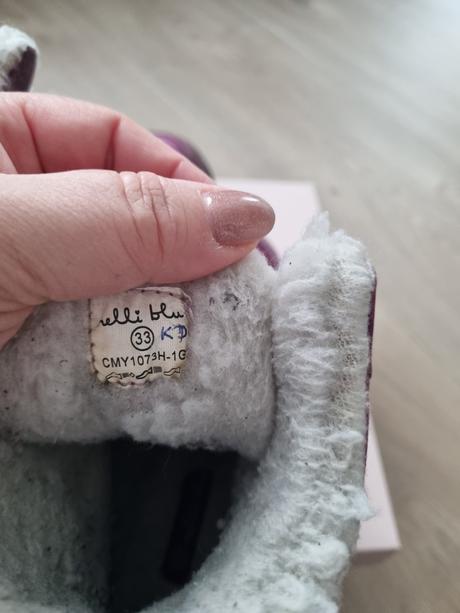 Cizmy s reflexnymi prvkami c.32, nelli blu,32