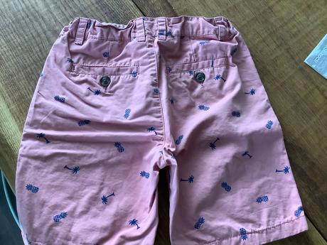 Koton ruzove chlapcenske kratasi 128, 128