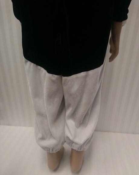 Kostým zamatový panda, fiori paolo, 2-3r, 92-98 cm, 