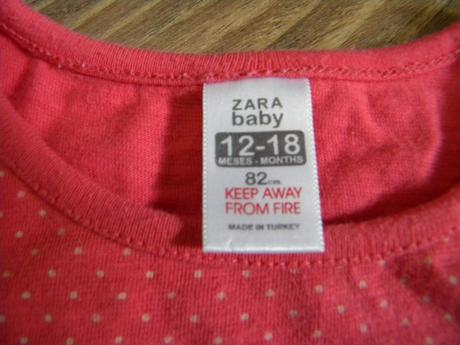 Tričko s dlhymi rukavmi zara, zara,92