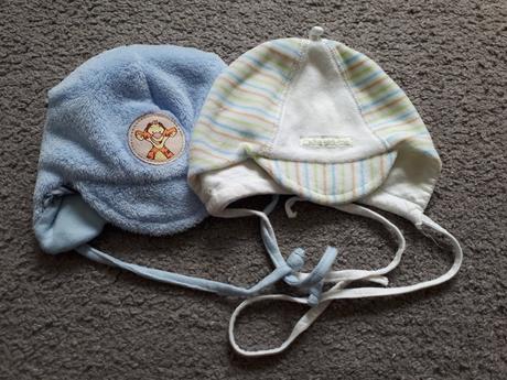 2 čiapky, veľ. 68, 68