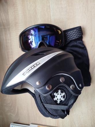 Detská priľba worker + okuliare, s