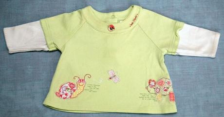 Zelenkavé tričko -, next,68