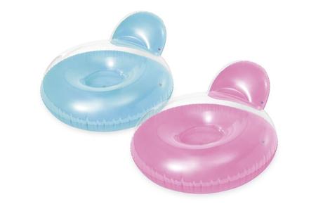 Nafukovacie lehátko s operadlom 137x122cm,