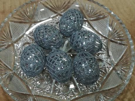 Háčkované vajíčka - a33,