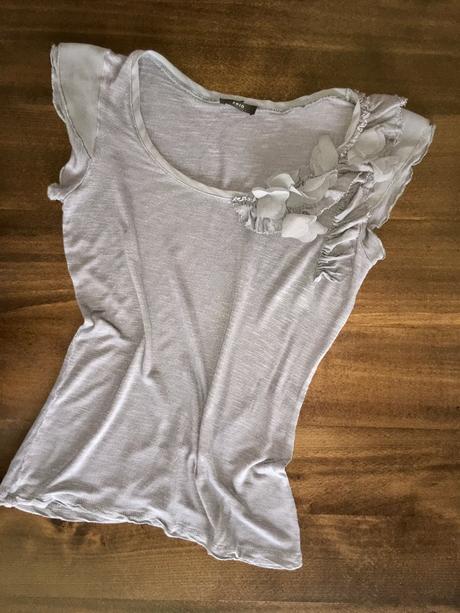 Tričko s aplikáciou, zara,s