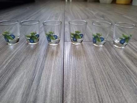 Slivovicové poháriky-6 ks, 