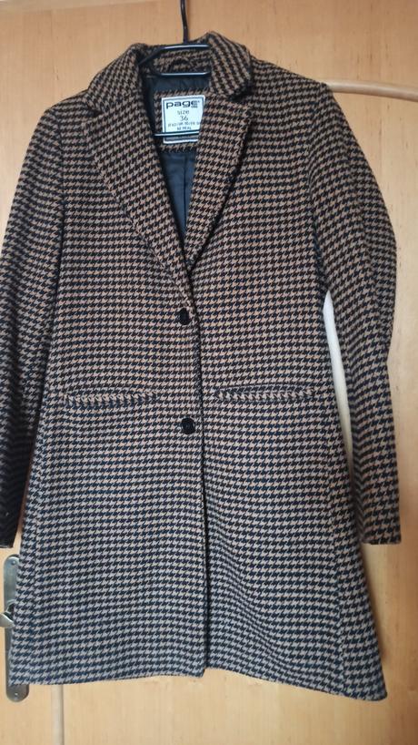 Flaušový kabát, s