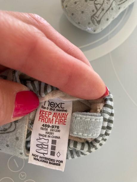 Prvé papučky 0-3 mes, next,<17