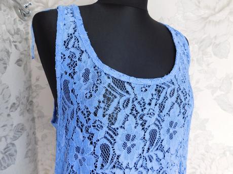 Pekny čipkovany top, select,38