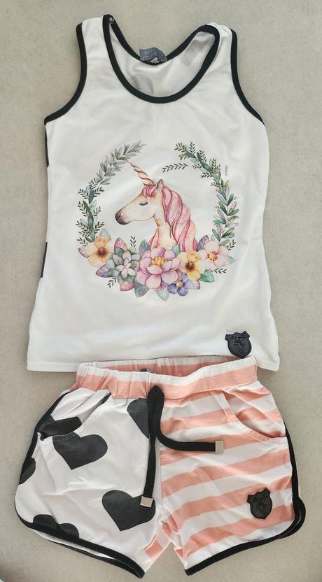 Set tielka s kraťasmi, 122