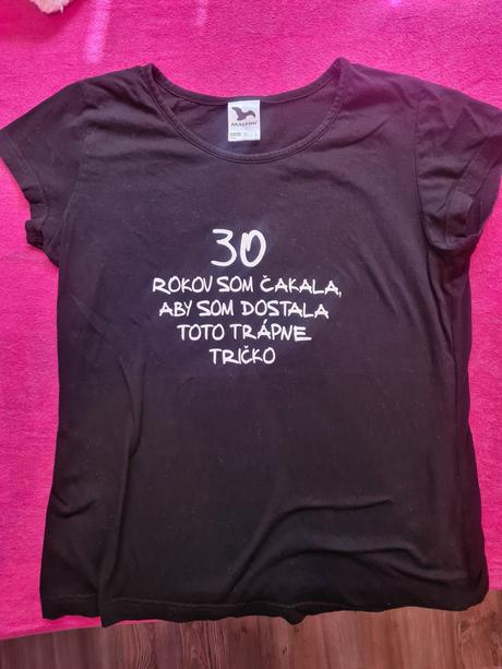 Vtipné tričko, l