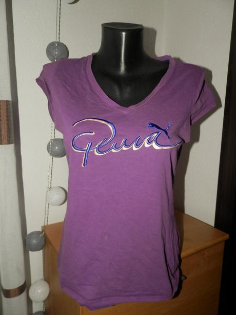 Fialové puma tričko, puma,m