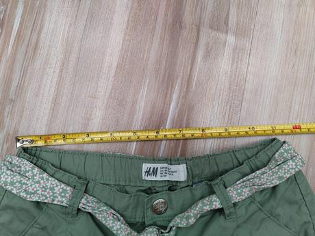 Kraťasy s opaskom zn. h&m, h&m,128
