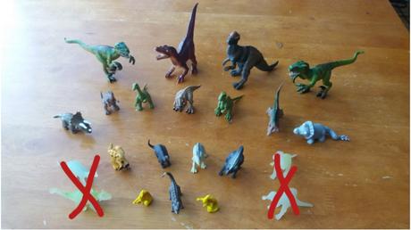 Dinosaury 14ks + 4ks,