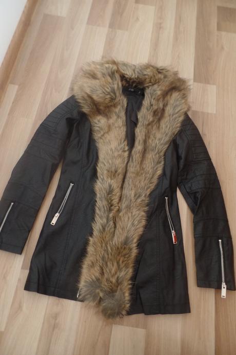 Bunda s kožušinkou, l