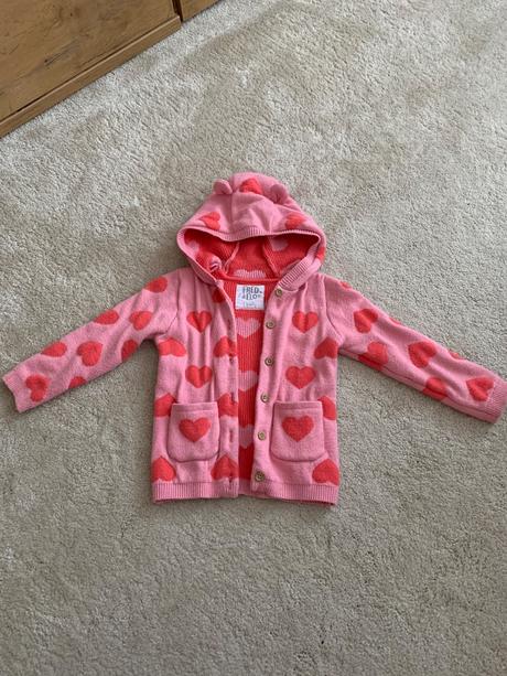 Svetrík s kapucňou 18-24m, f&f,98