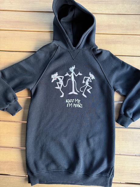 Plyšové šaty pink panther mgm zara 140, zara,140