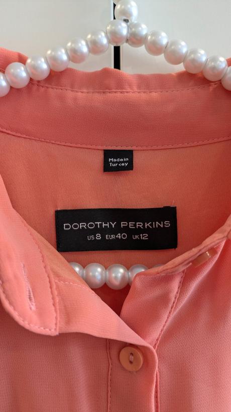 Koralové šaty dorothy perkins, dorothy perkins,l