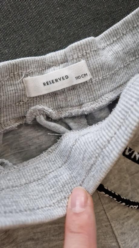 Tepláky reserved top stav, reserved,110