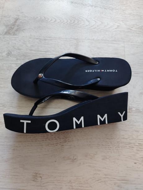 Žabky tommy hilfiger, tommy hilfiger,38