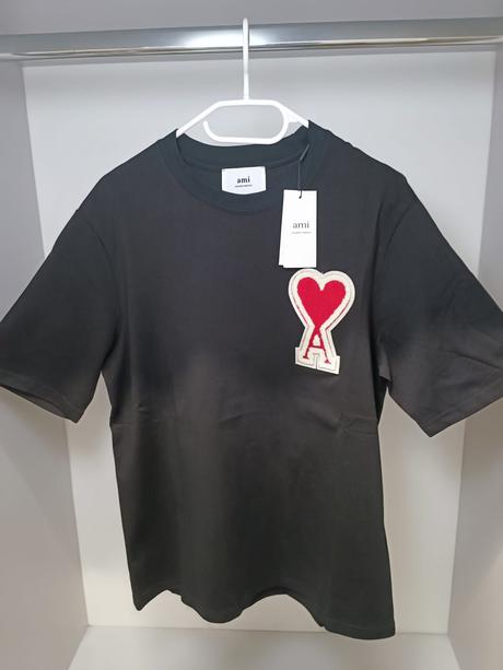 Čierne tričko ami paris, m