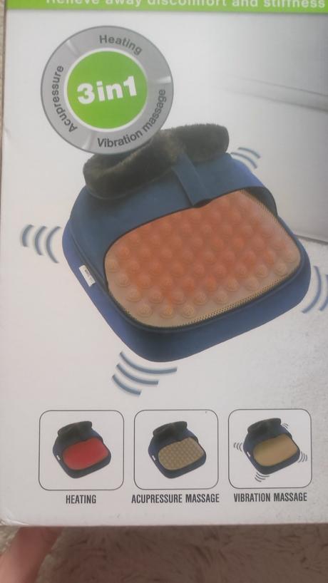 Výhrevna masážna papuča,