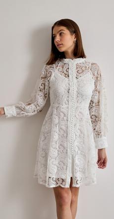 Nádherné biele šaty, m