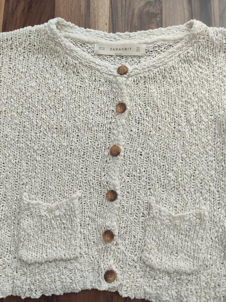 Svetrík na leto aj k šatám, zara,s