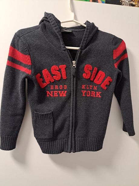 Sveter s kapucňou 116/122, bonprix,116