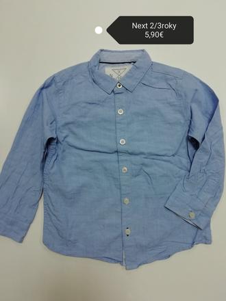 Modrá košeľa next, next,98