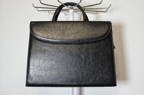 Čierna kabelka - aktovka, 