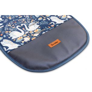 Sensillo podložka do kočíka wafel fauna/šedý,