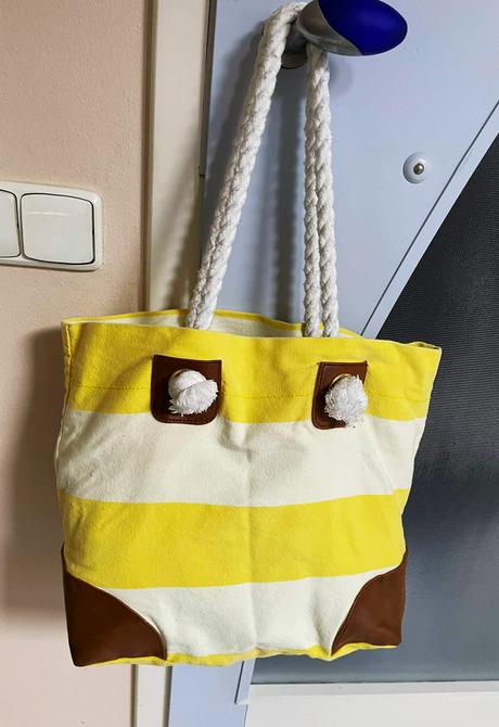 Letná taška z celtoviny, h&m