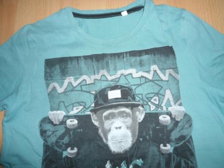 Zelene tricko opica, c&a,146