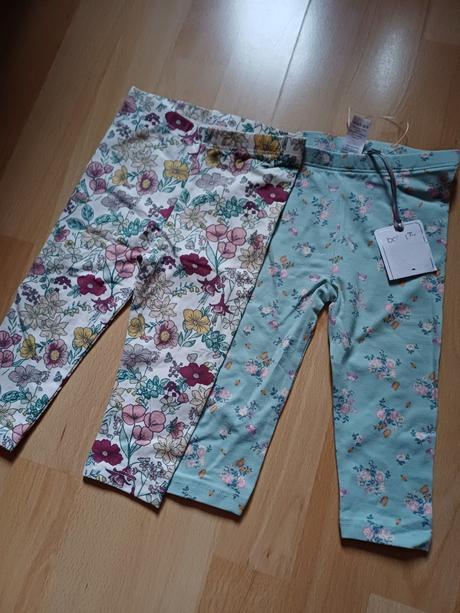 2x nové legíny v.74 -6/9mesiacov, tu,74