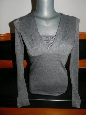 Tričko s čipkou, m