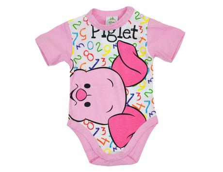 Letné body s prasiatkom z macka pú - piglet, disney,74 / 80 / 86