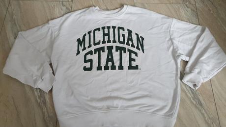 Oversize mikina michigan state, xs