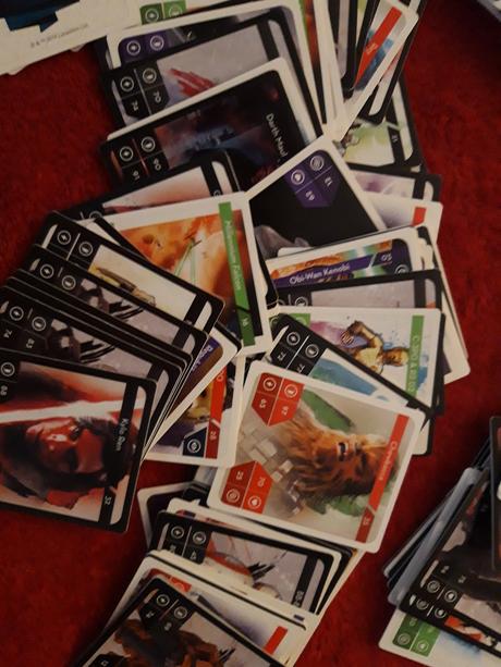 Sada 48 kariet...star wars karty..., 