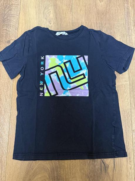 Tricka kratky rukav 8ks, h&m,146