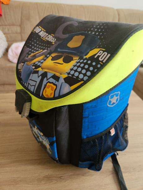 Školská taška aktovka lego city,