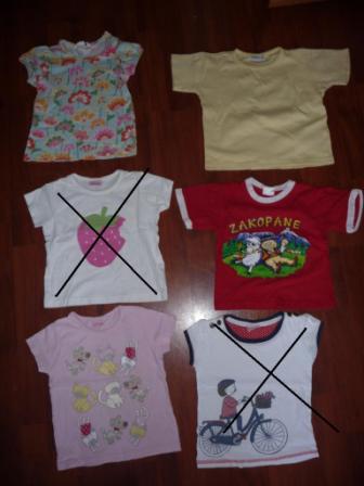 Tričká pre chlapca či dievča, v. 86-98,1,50,-ks, 92