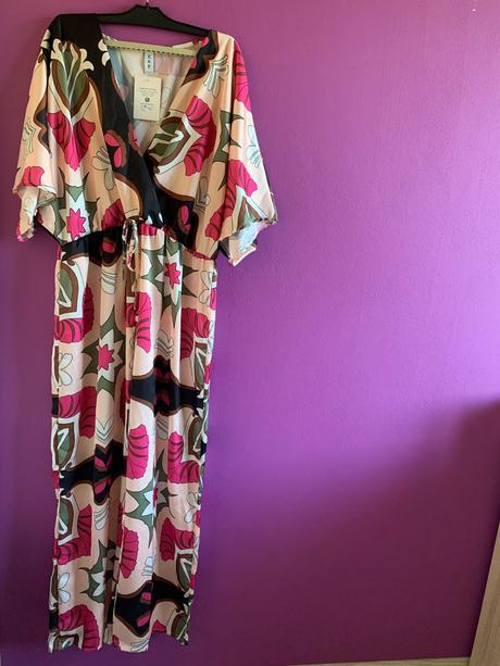 Ružový overal, l / m